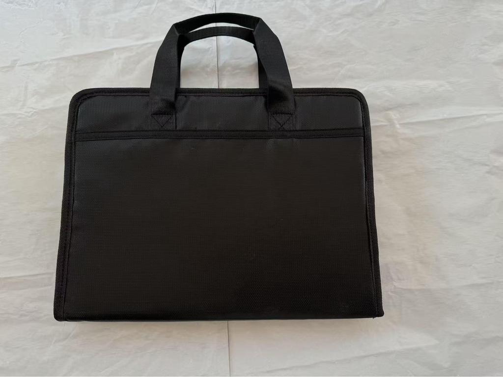 Accordion File Organizer with Labels - Portable Expanding Folder for Business Use