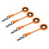 4PCS RC klipy na karoserii RC automobilu, pevné klipy, držák, silikonový kov, univerzální pro 110