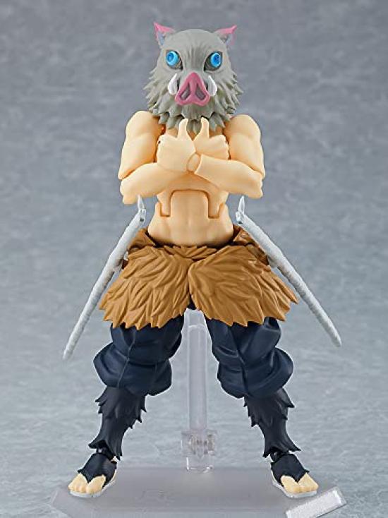 figma Demon Slayer: Kimetsu no Yaiba Hashibira Inosuke Non-scale ABS & PVC painted articulated figure (regular version)