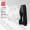 MINISO Men's Hooded Sweatshirt & Straight-Leg Pants Set