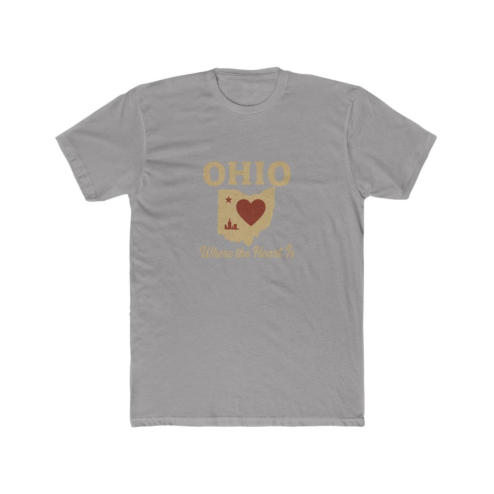 Ohio Where The Heart Is Vintage State T-Shirt L