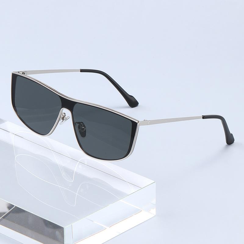 Luxury Men's Sunglasses Outdoor UV400 Vintage Square Frame Sun Glasses Unisex Personality Fashion Riding Car Driving Goggles