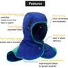 Flame Retardant Welding Hood, Neck & Shoulder Protector for All Helmets – Breathable Washable