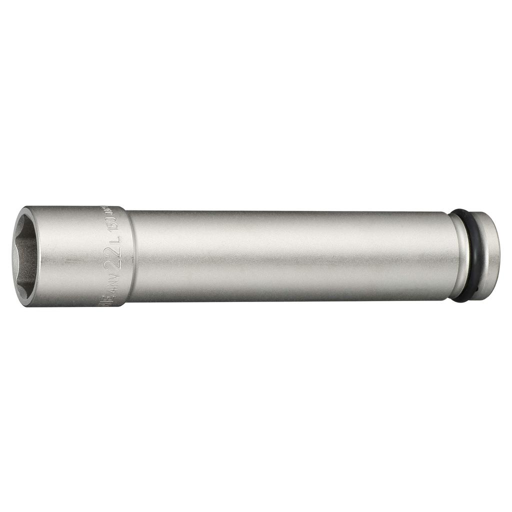 TONE Extra Long Impact 22mm Width Socket, 4NV-22L150, 12.7mm (1/2") Drive,