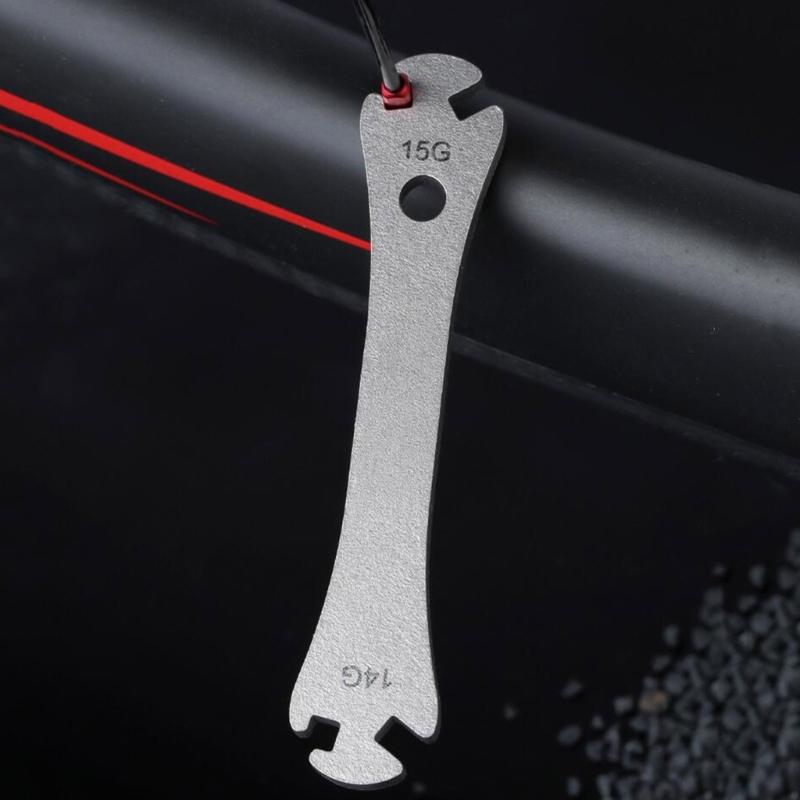 Bike Spoke Pedal Wrench Spanners Wrench Cycling Wheel Rims Wrench Bike Repair Rims Correct Tool Spoke Wrench Bike Tools