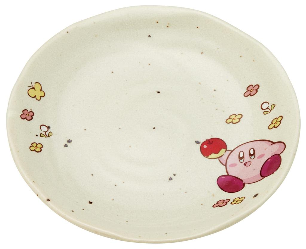 Skater Mino Ware Small Plate, 13.2cm, Kirby's Dream Land Picnic, CHMD1