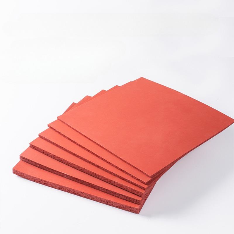 

500x500mm Silicone Foam Board Heat-Resistant Sponge Board Silica Rubber Foaming Plate For Heat Press Embossing Machine 500x500x1mm