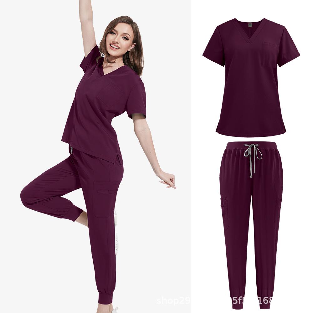 Nianqing Hand Washing Clothes, The Same For Men And Women, Plus Size, Hot-Selling Doctor And Nurse Quick-Drying Work Clothes Set