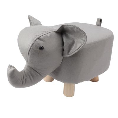 Animal Footstools Elephant Shaped Slip Resistant Silent Comfortable Stable Multi Purpose Cute Stool