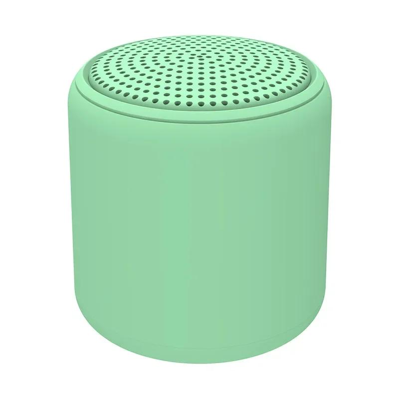Mini Portable Wireless Bluetooth Speaker Long Lasting Life Stereo Surround Bass USB Charging Outdoor Round Audio Player Hot Sale