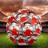 Doll Print Size 5 Soccer Ball, Standard Match Football for Sports Game and Team Practice, Ideal Gift for Soccer Fans