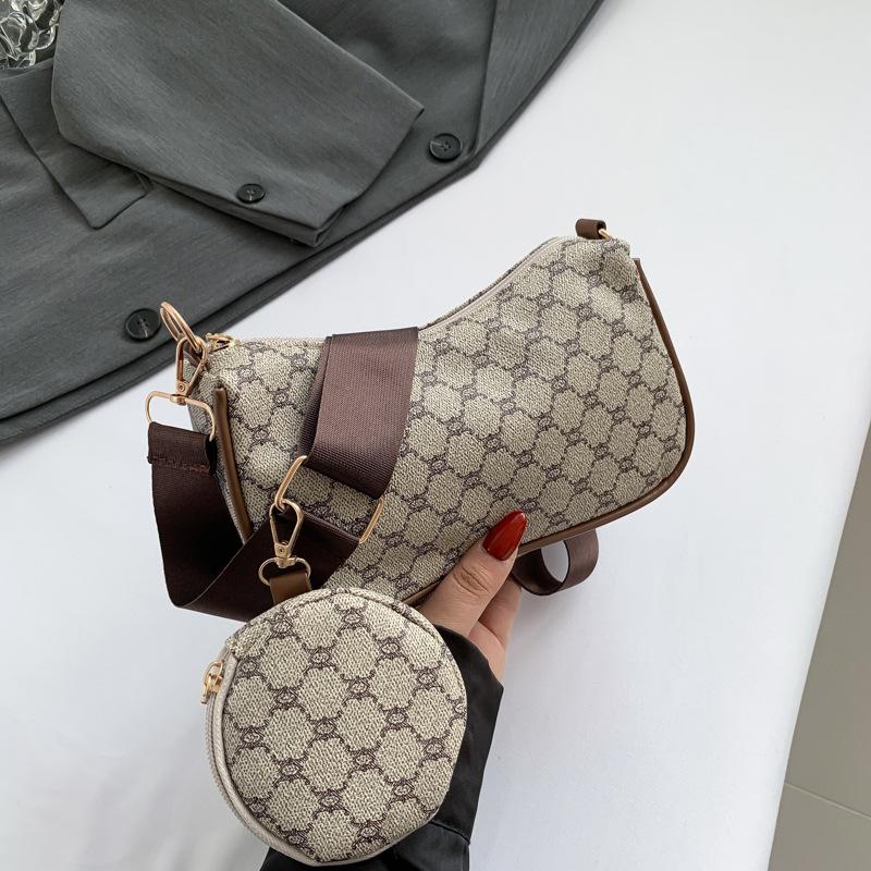 Neuer Stil Modische Lässige Ein-Schulter Mutter-Kind-Tasche Schöne Achseltasche Nische Lässige Quadratische Tasche