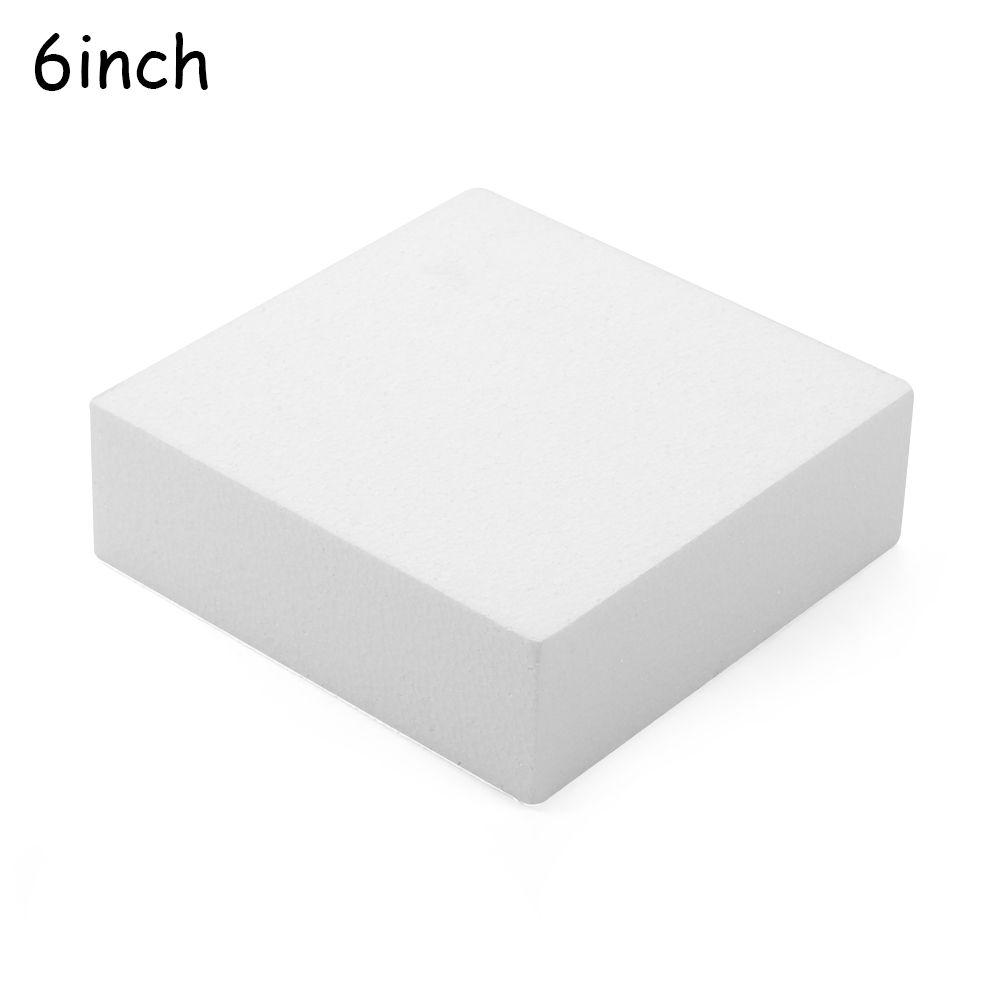 4/6/8/ inch Party Decorations Styrofoam Sugarcraft Practice Model Foam Cake Mould Baking Mold Cake Dummy