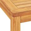 5 Piece Garden Dining Set Solid Teak Wood