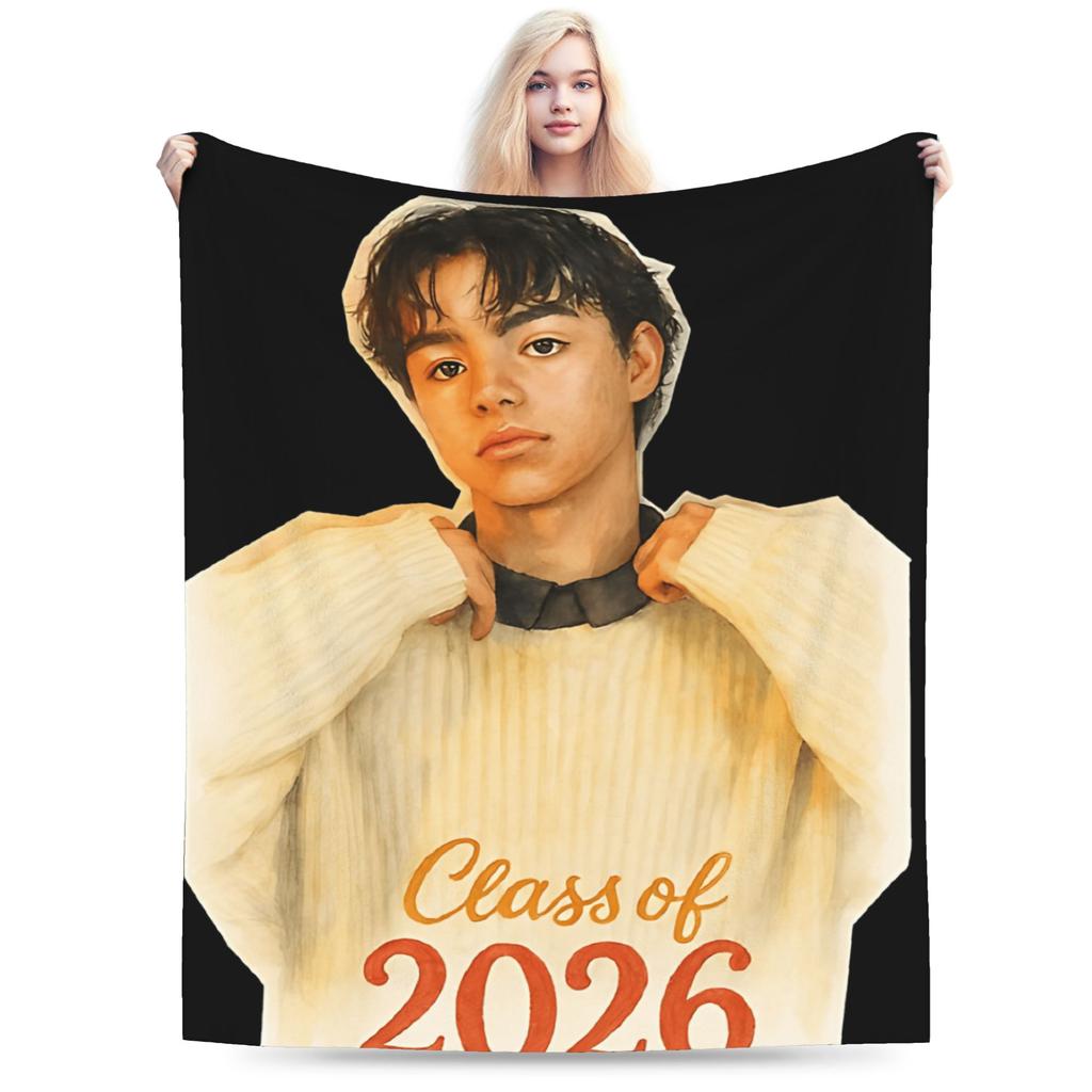 Malachi Bartons  Super Warm Blanket  Students Plush Throw Blanket Funny Home Decor Flannel Bedspread Sofa Bed Cover