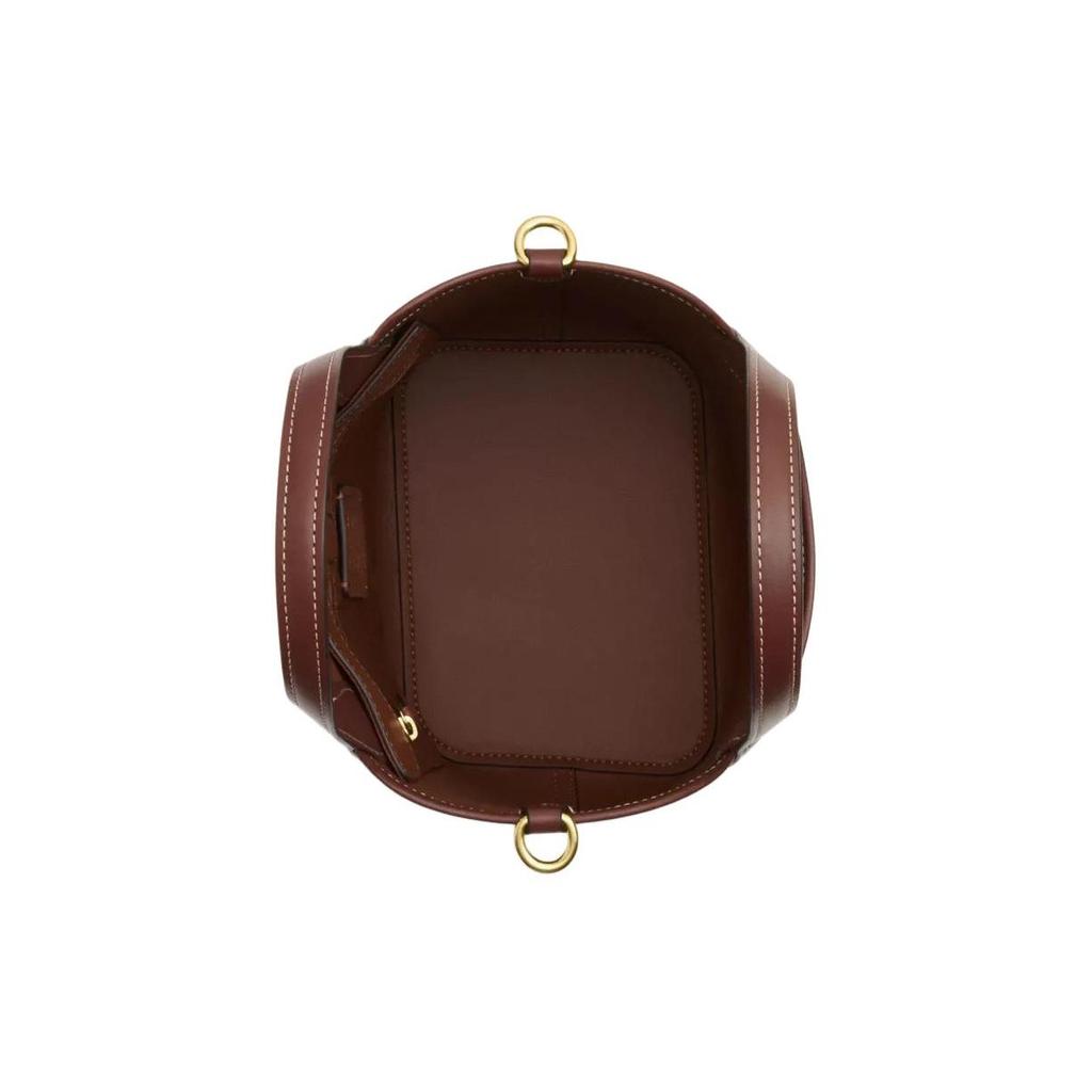 Coach Hanna 18 Logo Magnetverschluss Canvas und Feines Kalbsleder Beuteltasche Damen Taschen Gold Mehrfarbig CR169-IMNAM