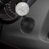 Diamonds Covered Car Push Start Button Cover Elegant Joystick Lever for Modern Vehicles Car Interior Accessory