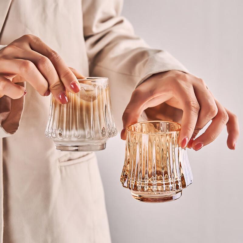 QunRong 170ml Transparent Multipurpose Glass Cup