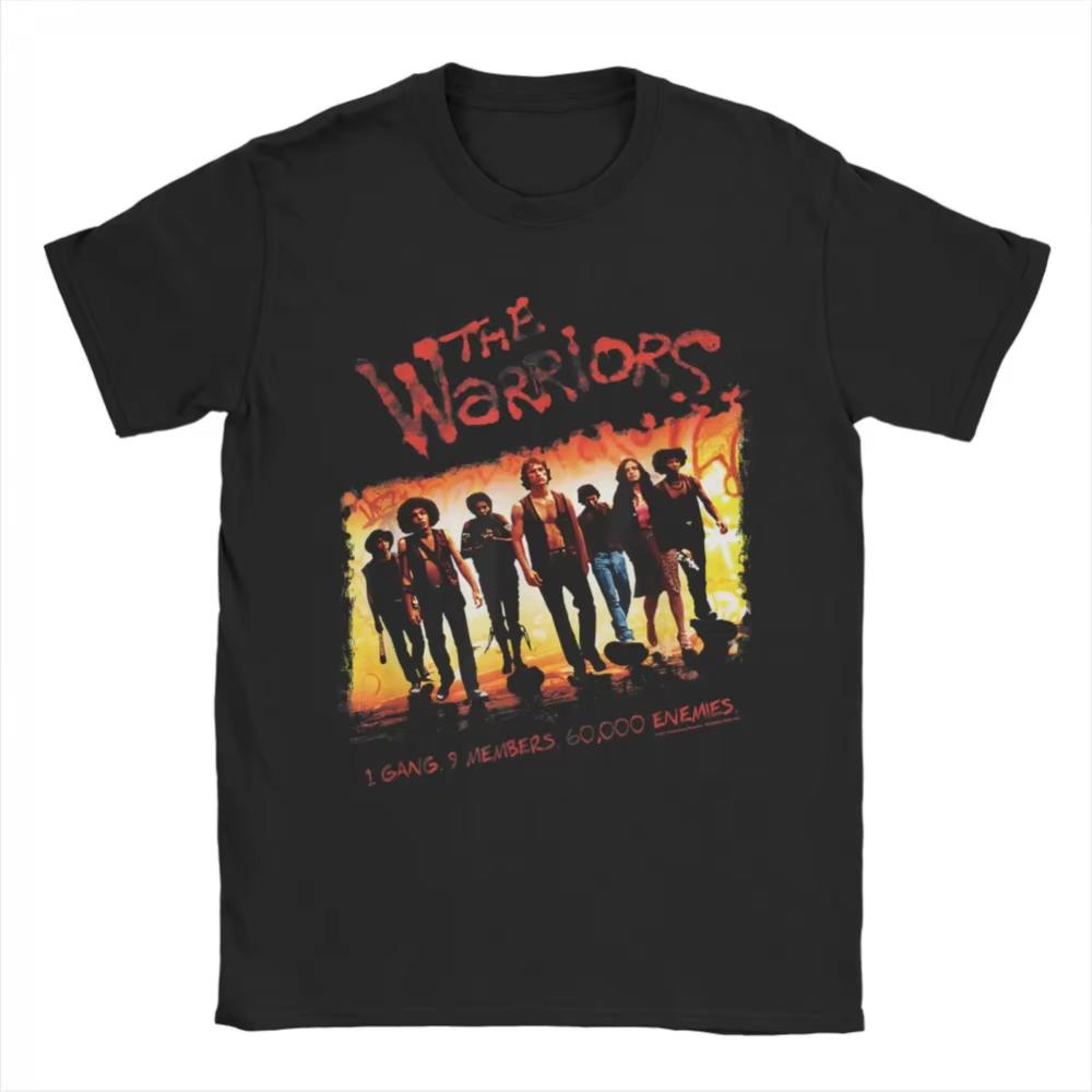 

Men S One Gang Warriors Movie T-Shirts Summer Short Sleeve Tops O-Neck Harajuku Casual Tees Clothing Short Sleeve Shirt Men -... S разноцветный