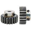 Spur Gear pinion 1.5M 21T 22T 23Teeth Mod 1.5 Width 12mm Bore 6-12mm Teeth 45# steel major gear cnc gear rack transmission RC