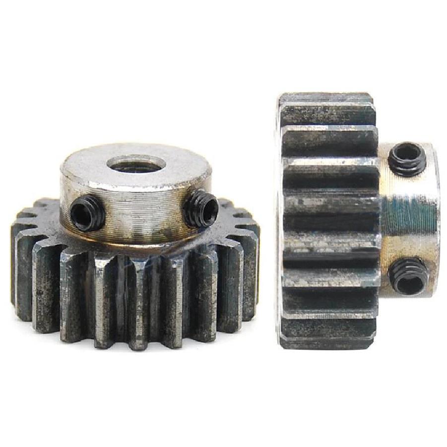 Spur Gear pinion 1.5M 21T 22T 23Teeth Mod 1.5 Width 12mm Bore 6-12mm Teeth 45# steel major gear cnc gear rack transmission RC