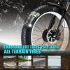 KETELES K800 Dual Motor Electric Bike with 2000W, 48V 23AH Battery, 26" Fat Tires, Lockable Suspension Fork Road E-Bike