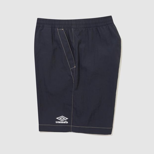 UMBRO Crispy Taslan Cargo Length Shorts Navy Ur223Chp59 (A Type)