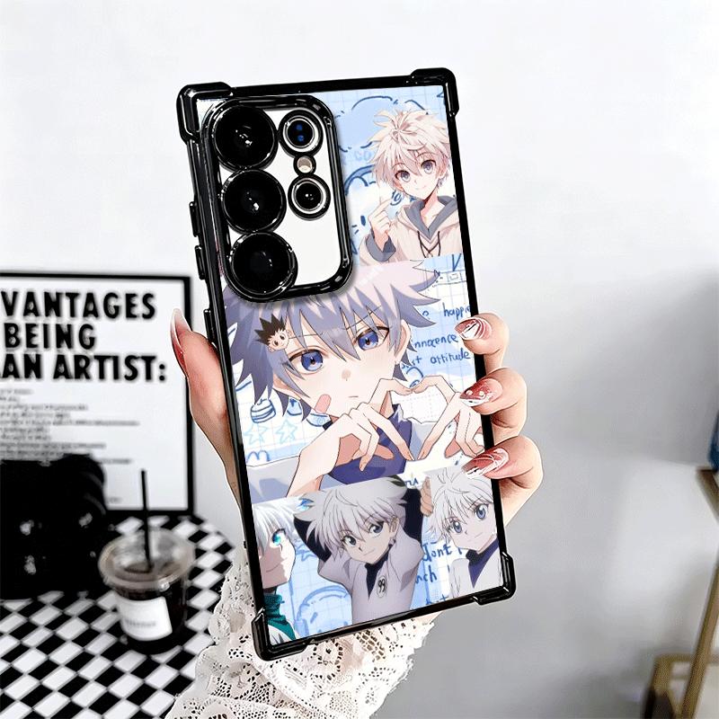 Hunter X-Hunters Killua Soft Phone Case For Samsung Galaxy S26 Ultra S25 Edge S24 FE S23 Plus S22 S21 + S20 Plating Anti-Fall Fu