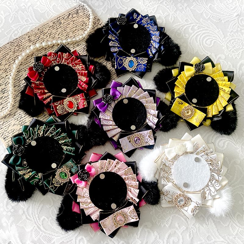 Rosette with drooping rosette for tin ita handmade ita bag tin ita for goods ears, badges, bag, ribbon, decoration, badge, bag, rosette,