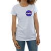 NASA Womens/Ladies Classic Insignia Chest Logo Cotton T-Shirt