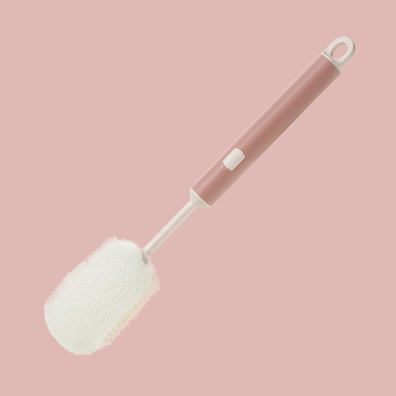 Detachable Long Handle Cup & Bottle Cleaning Brush with PP Sponge