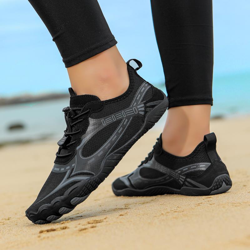 Men Aqua Shoes Women Water Shoes Beach Barefoot Quick Dry Swim Sandals Drainage Upstream Wading Sneakers For Fitness Yoga Diving Surf Camping Running