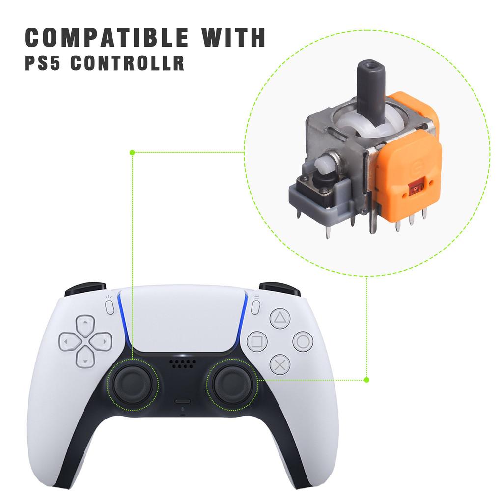 New Ps5 Hall Effect Joystick Set With 10 Durable Controllers For Ps4 Xbox And Switch Pro