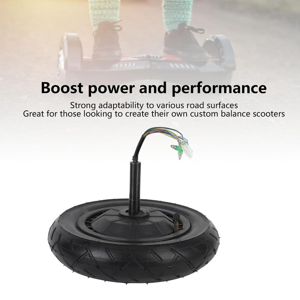 Nabenmotor-Rad bürstenloser Elektroroller Balance Autozubehör 36V 350W 10in 10x2.125