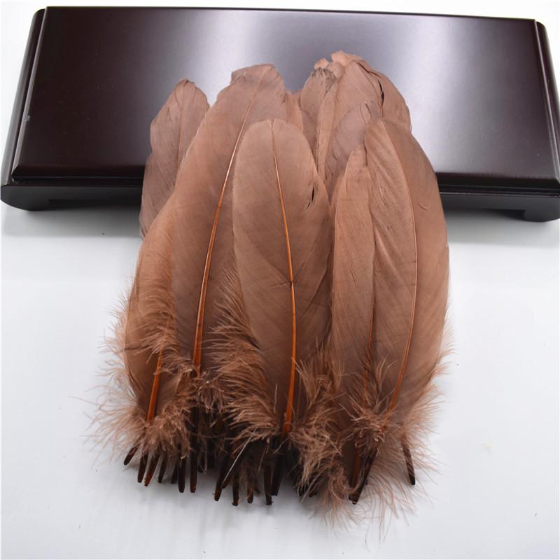 Harte Stange Natürliche Gänsefedern Für Basteln Federn 6-8 Zoll/15-20 cm Schmuck Ente Fasan Feder Hochzeit Heimdekoration