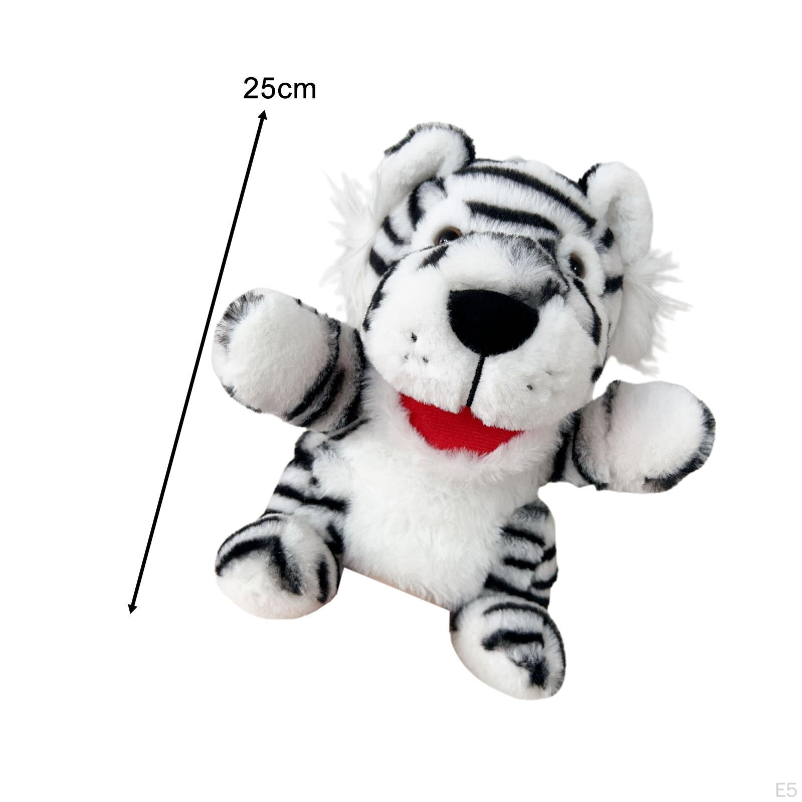 Животное палец марионетка плюшевая рука творческая мягкая игрушка голова перчатки — фото 4