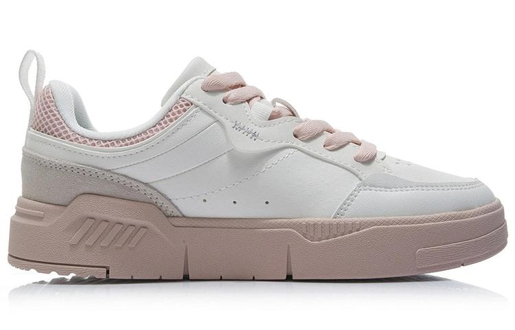 Li Ning ACE Slip Resistant Cushioning Abrasion Resistant Low Top Skateboard Shoes Women's Pink AGCR236-6