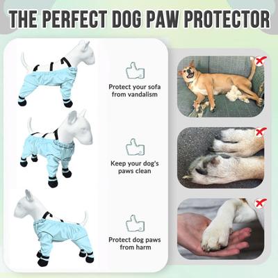 Yousheng Hunde-Stiefel Leggings Wasserdichte Hosenträger-Booties Anti-Rutsch Hunde-Pfotenschutz Schmutzabweisende Hunde-Schnee-Regenhose Schuhe für Outdoor-Laufen Wandern