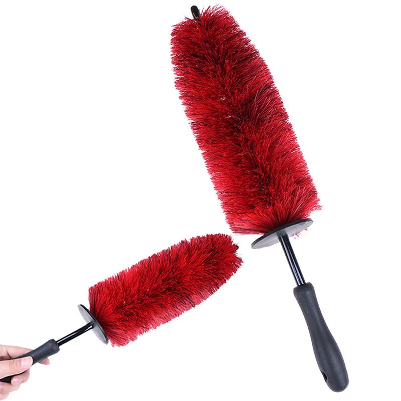 18" Long Master Wheel Brush Auto Detailing Tools Cleaning Brush For Car Wheels
