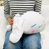 MORIPiLO Cinnamoroll Hugging Pillow Sanrio Characters Dararin Art Side Sleeping Pillow (M) Approx. 45cm, Microfiber, Plush, Large, Cinnamon