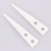 2Pcs Insulated Straight Curved Tip Anti-Static Ceramic Tweezers Electronic Industrial Ceramic Tweezers For Industry