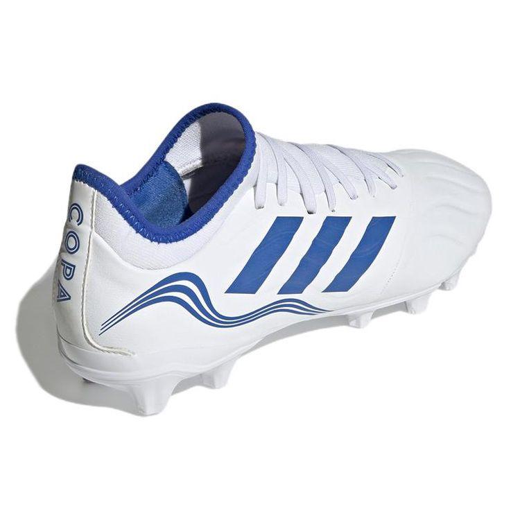 Adidas Copa Sense.3 Mg Soccer Shoes Men Soccer Shoes White Blue GW3549