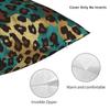 Pillow Cover Leopard Pattern Wildlife Print Retro Trendy Pillow Case For Sofa Home Decoration Pillowcases