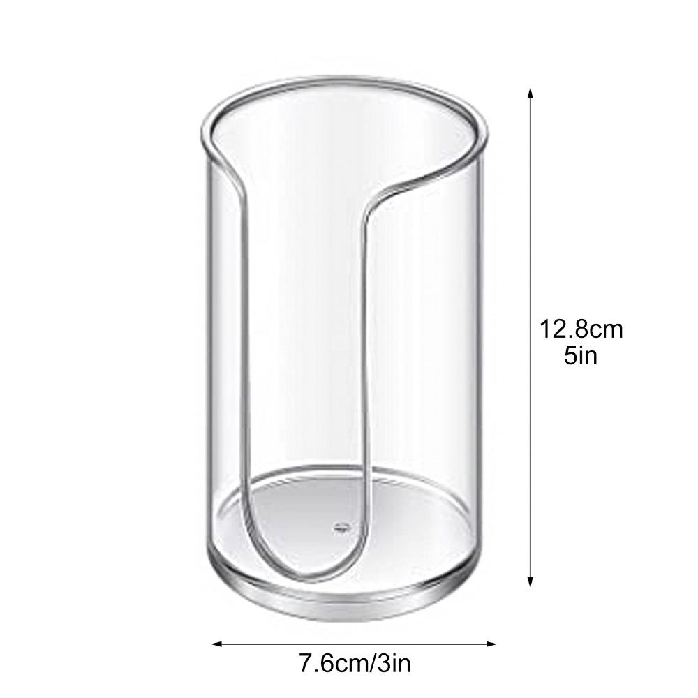Practical Storage Jar Dustproof Cotton Swab Box Stylish Makeup Pad Holder  Home Storage
