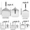 Long Handle Pizza Shovel Folding Pizza Transfer Tray Pizza Turning Shovel  Professional Kitchen