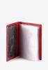 Porte-cartes de visite en cuir pour homme Wittchen Rouge Cuir véritable Rouge