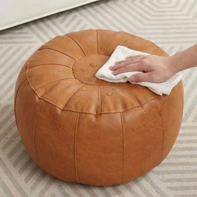 Okrągły Puf Dynia Pokrowiec Napełniany Sofa Stołek Pokrowiec Wymaga Napełnienia Przechowywanie Noga Ławka Przechowywanie Ubrań