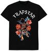 Trapstar Tiger And Rose Floral Graphic T-Shirt