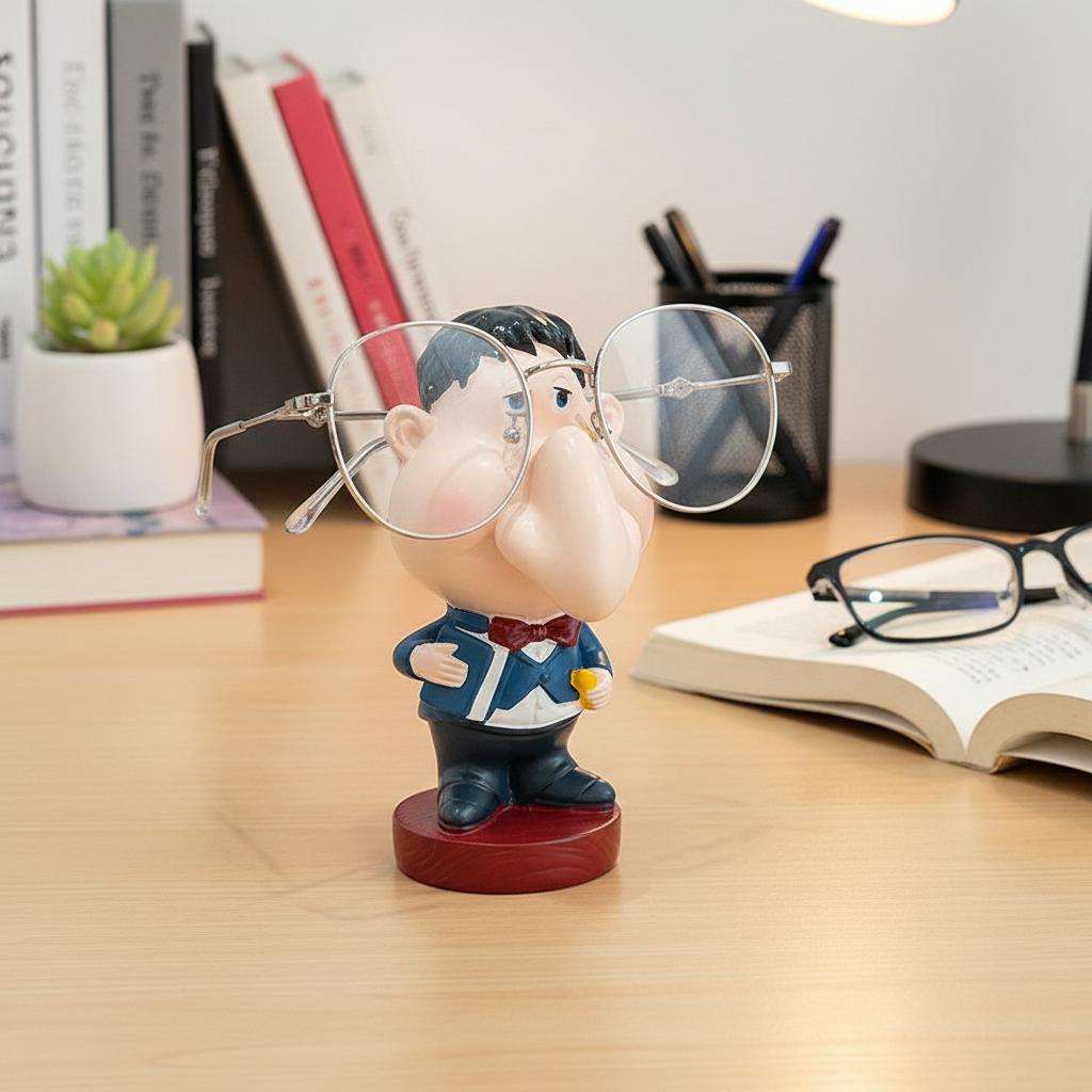 Creative Eyeglasses Display Stand for Shop Window Home Office Decoration Durable Plastic Glasses Holder