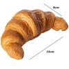 Simulace Croissantu Model Falešného Jídla Umělý Chléb Výloha Pekárny Ozdoby z Falešného Koláče Fotografické Rekvizity DIY Domácí Dekorace